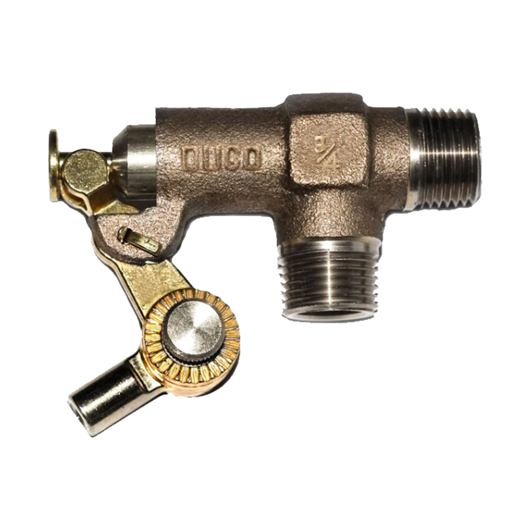 duco bronze float valve 1/2 inch and 3/4 inch