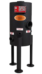 Non-code blowdown tank for boiler blowdown applications